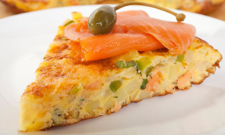 Salmon Frittata Recipe