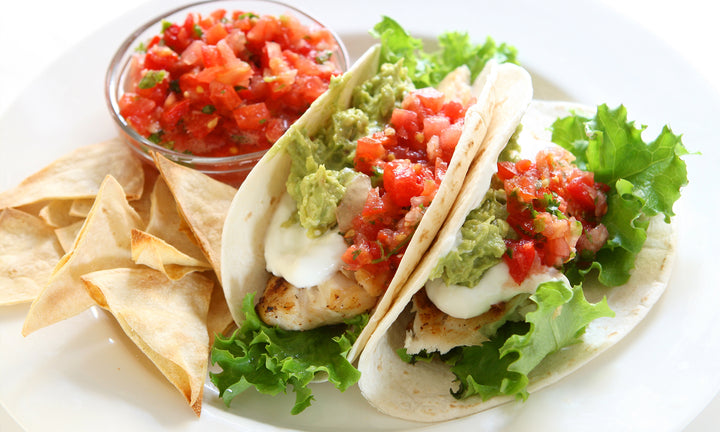 Grilled Swordfish or Tuna Tacos Recipe
