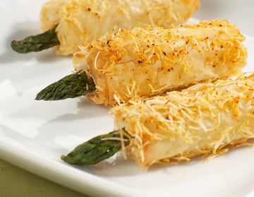 Crispy Asiago Asparagus Rolls (6 pack)