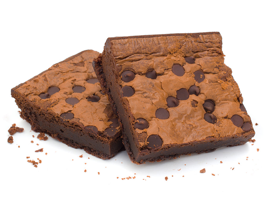 Chocolate Chip Brownies (2 pack)