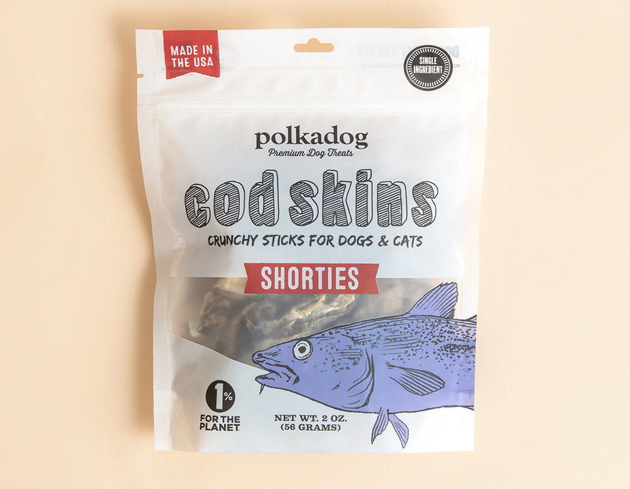 Polkadog Bakery Cod Skin Shorties - Premium Pet Treats – Roger's