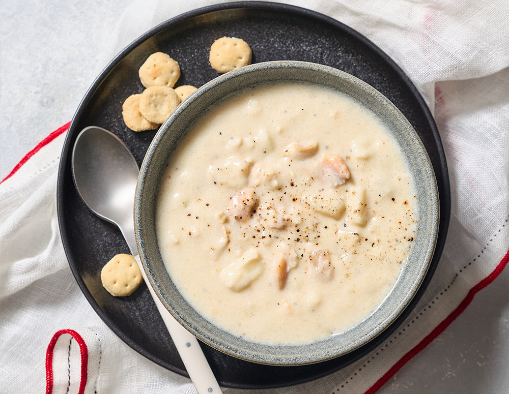 Roger's New England Double Clam Chowder - Premium Quality Clam Chowder ...