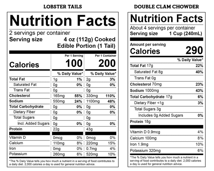 Lobster Tail Health Facts at Donald Stoltenberg blog