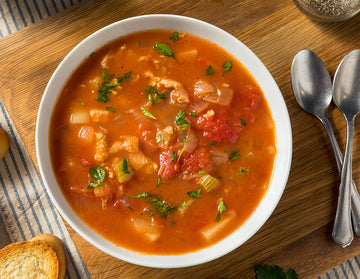 Manhattan Clam Chowder with Chorizo