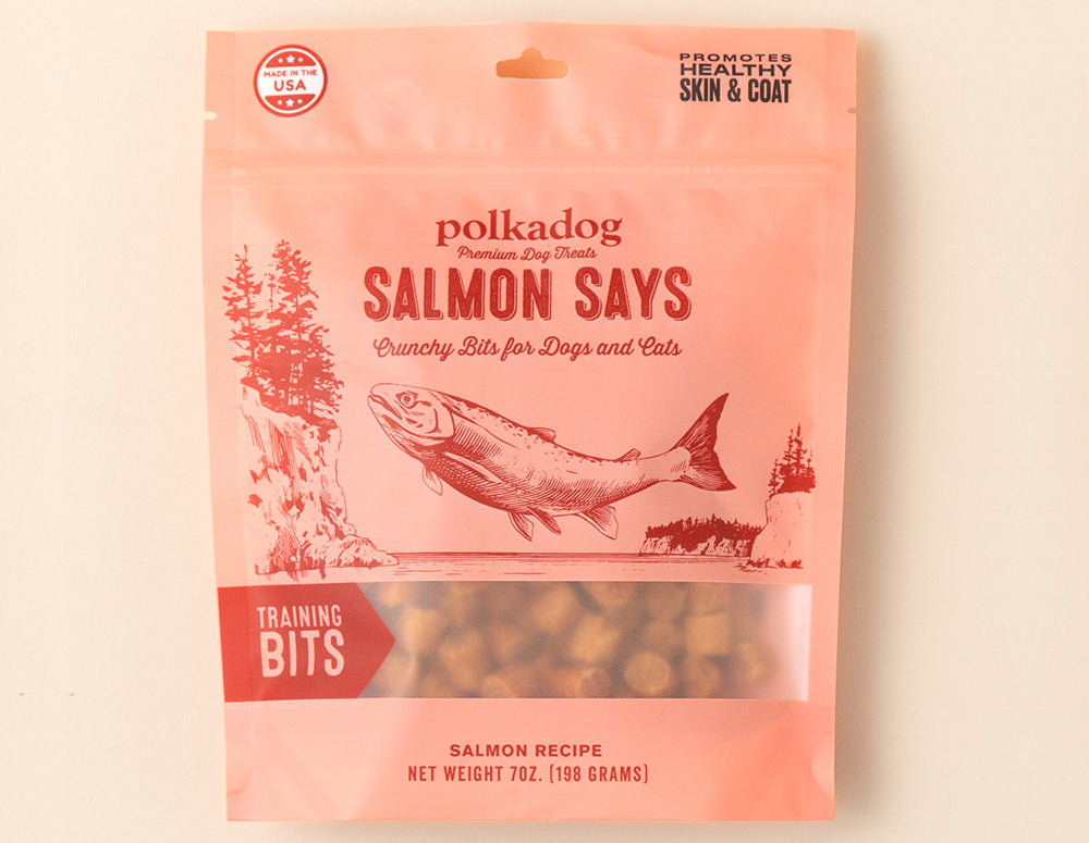 Polkadog Bakery Salmon Says Bits - Premium Salmon Pet Treats