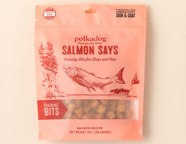 Polkadog Bakery Salmon Says Bits - Premium Salmon Pet Treats