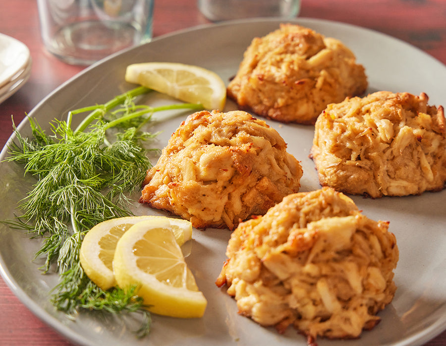 Crab Cakes and Double Clam Chowder Combo