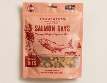 Polkadog Bakery Salmon Says Training Bits